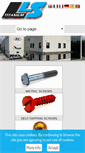 Mobile Screenshot of lls-screws.com